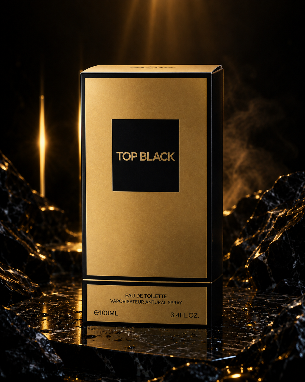 Top Black 100ML - Perfume Árabe para Hombre
