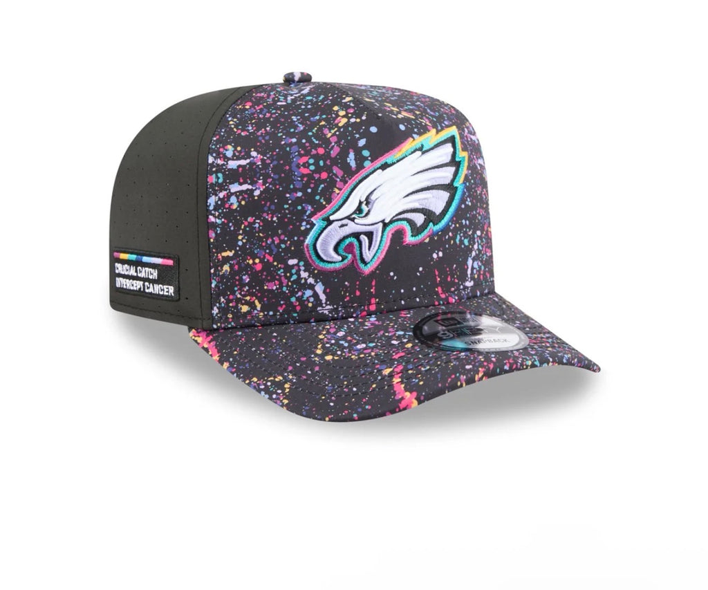 New Era Philadelphia Eagles 2025 Crucial Catch 9FIFTY A-Frame Snapback