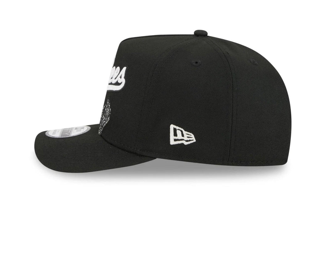 New Era New York Yankees Skeleton Snapback Hat – Black