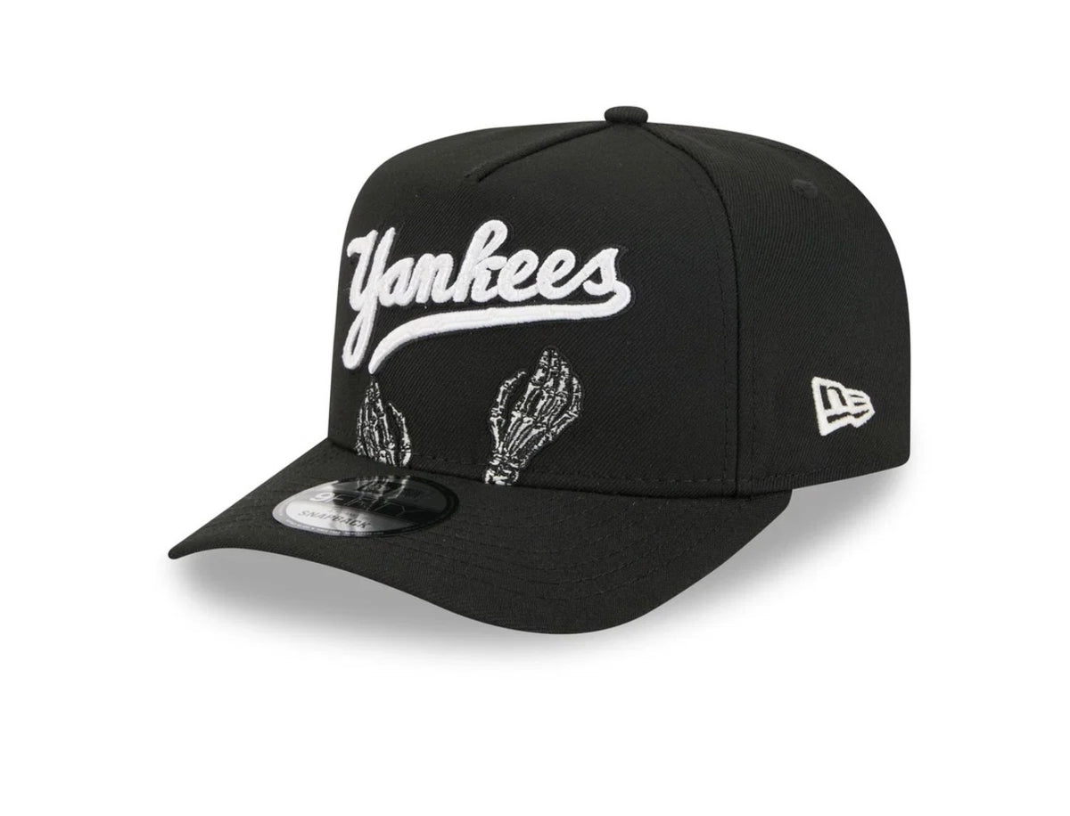 New Era MLB Hat Bundle – Yankees Skeleton + San Diego Padres Floral