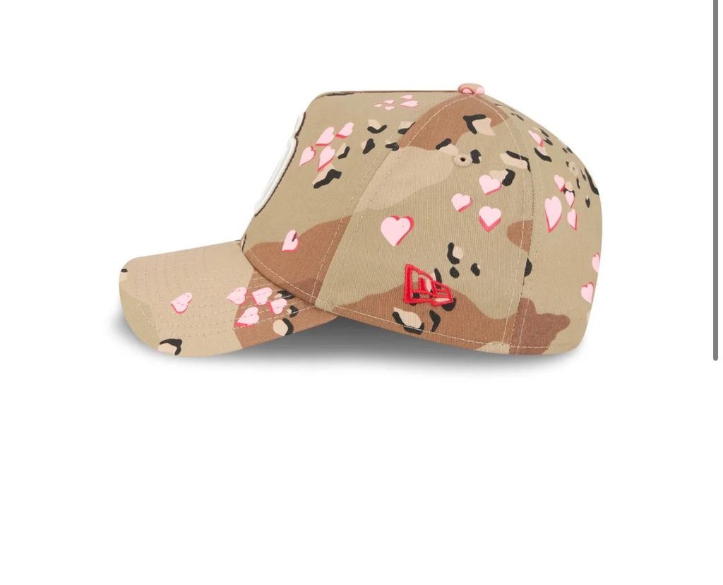 San Diego Padres New Era Camo Hearts Adjustable Cap