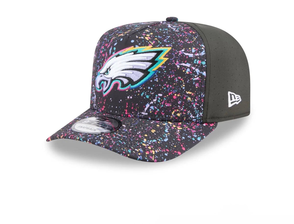 New Era Philadelphia Eagles 2025 Crucial Catch 9FIFTY A-Frame Snapback
