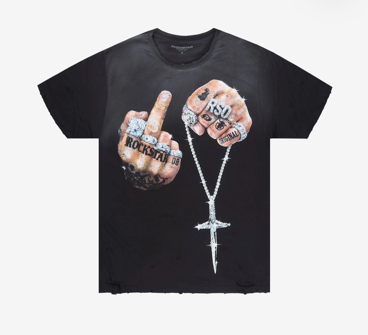 Rockstar Original Graphic T-Shirt – Black
