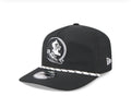 New Era Florida State Seminoles Rope Snapback Hat – Black/White