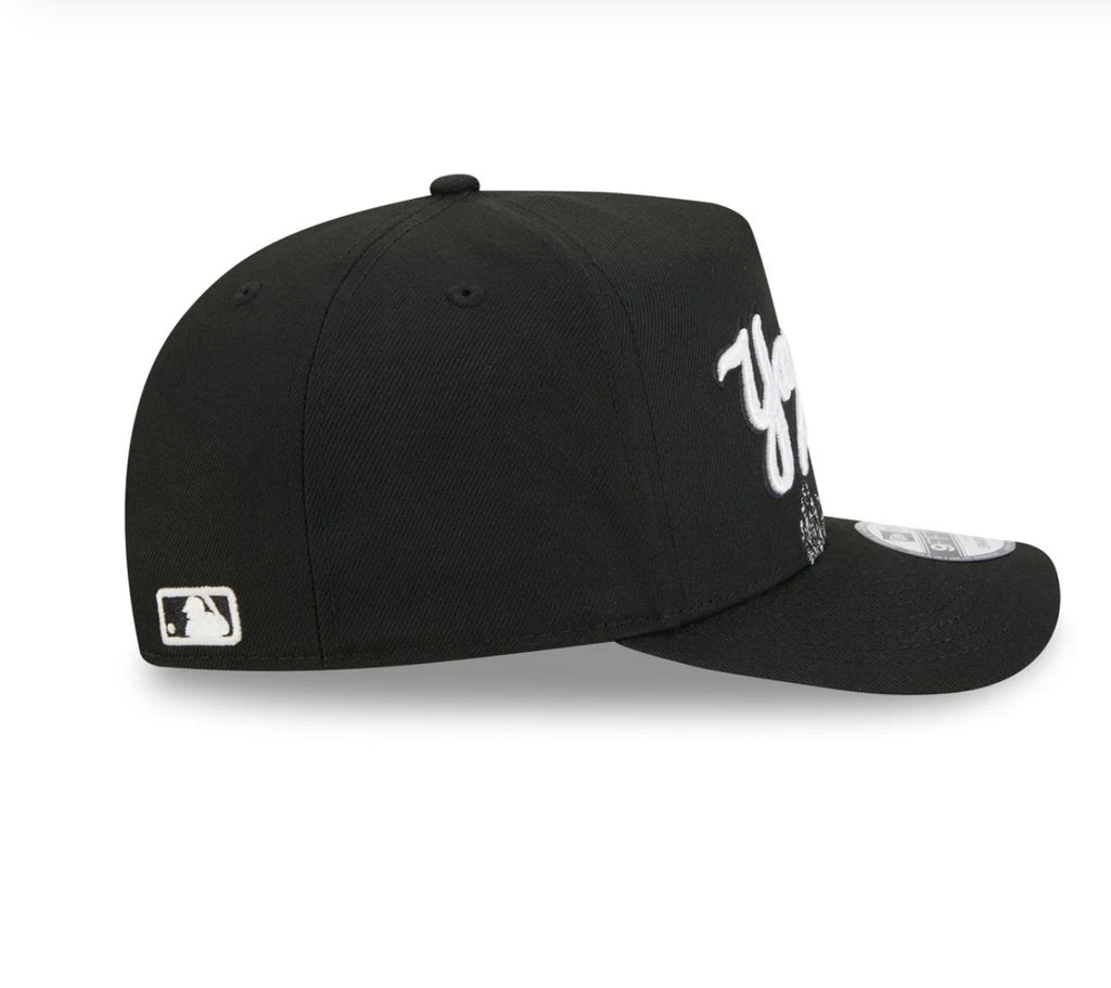 New Era New York Yankees Skeleton Snapback Hat – Black