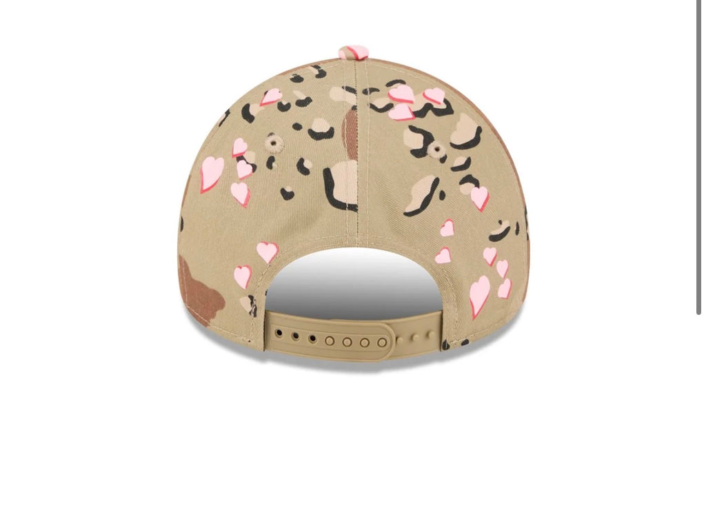 San Diego Padres New Era Camo Hearts Adjustable Cap