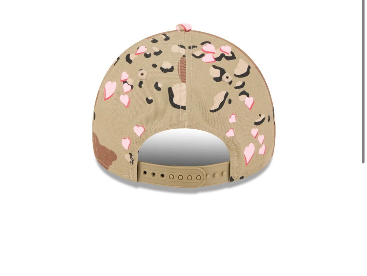 San Diego Padres New Era Camo Hearts Adjustable Cap