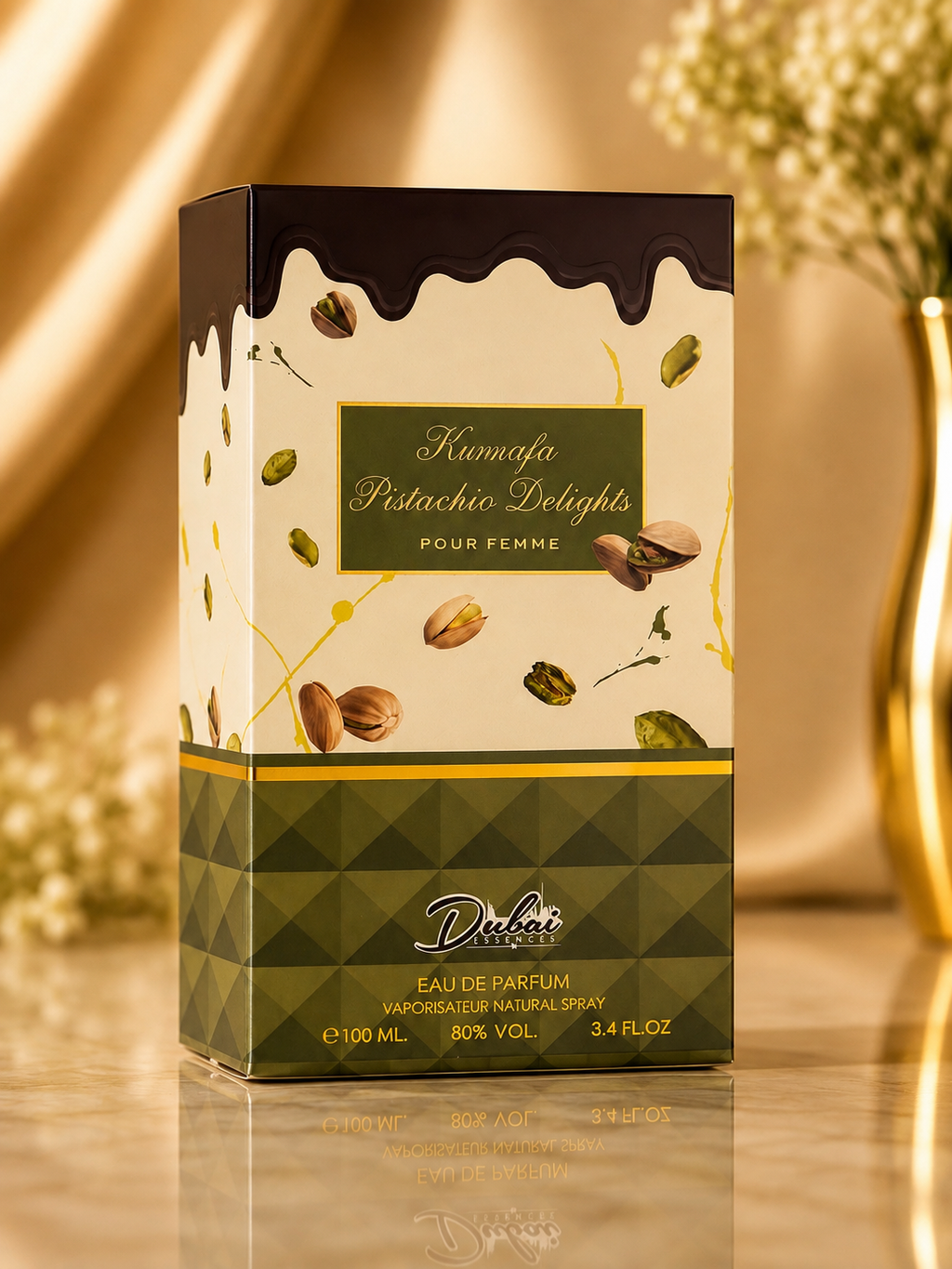 Kunnafa Pistachio Delights Pour Femme 100ml | Dubai Essences