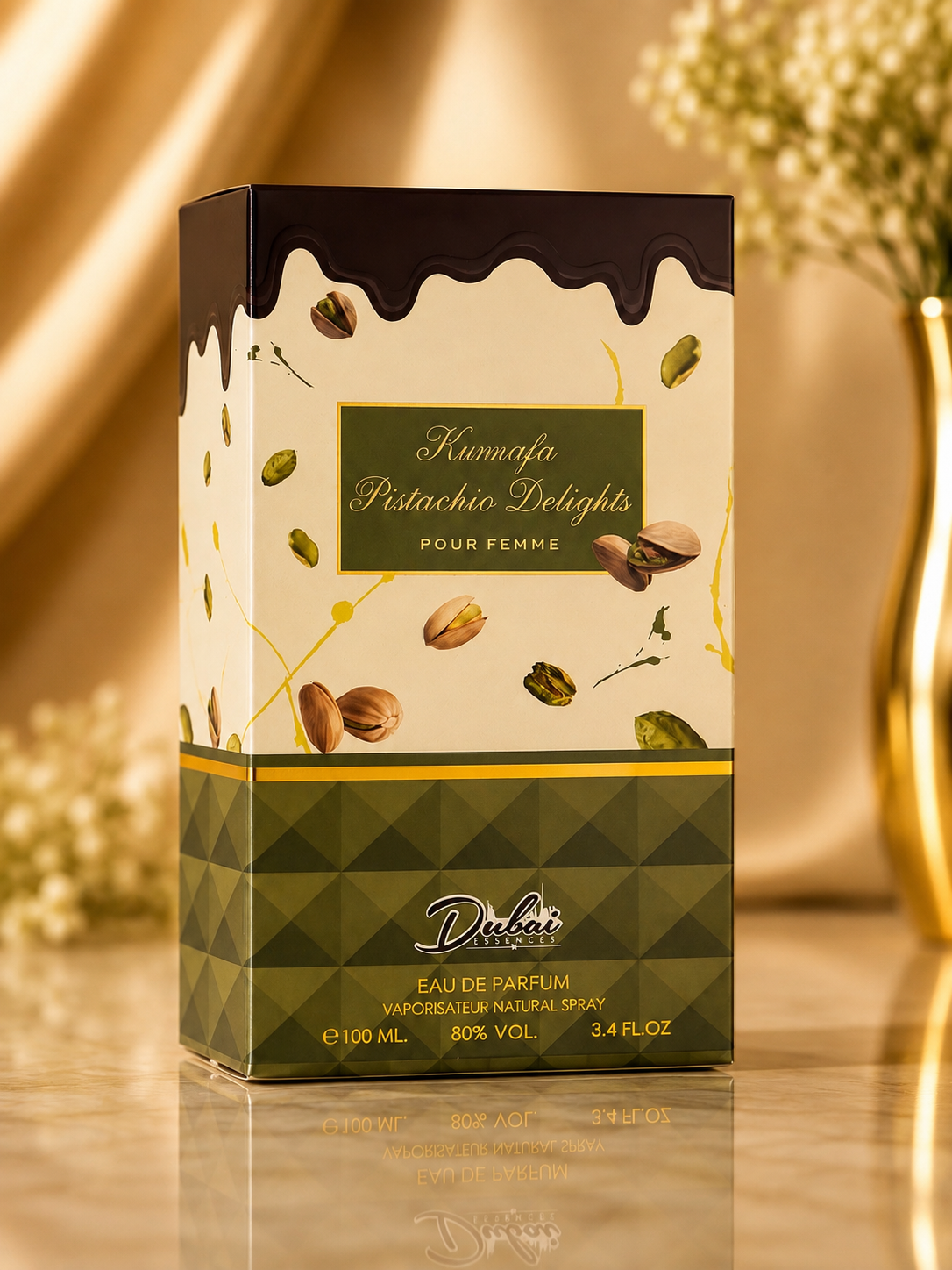 Kunnafa Pistachio Delights Pour Femme 100ml | Dubai Essences